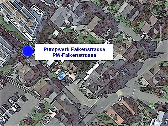 Standort Pumpstation PS-Falkenstrasse Lachen