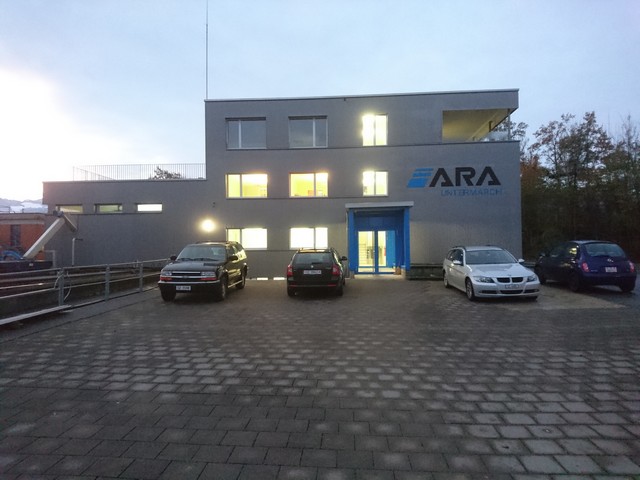 ARA Untermarch Betriebsgebäude von Norden