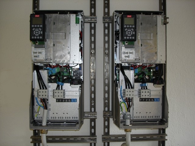 Elektroinstallation Anschluss FU